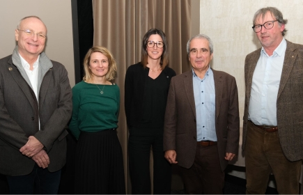 Guy Bernard, Vanessa Rémy-Piccolo, Jessica Benarrous, Philippe Rebaud et Denis Chilliet